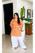 Pretty Peach Farshi Co-ord set
